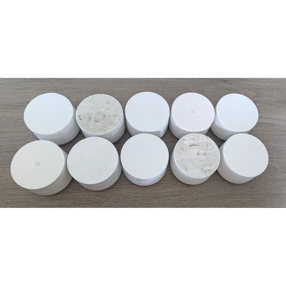 10 Pack Google Wifi Mesh Router System AC1200 Dual-Band – Tested WPower Cables